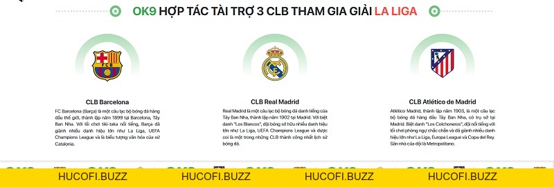 Giới Thiệu OK9 - Thương Hiệu Cá Cược Soi Kèo Bóng Đá #1 - HUCOFI.BUZZ Giới Thiệu OK9 - Thương Hiệu Cá Cược Soi Kèo Bóng Đá #1 - HUCOFI.BUZZ