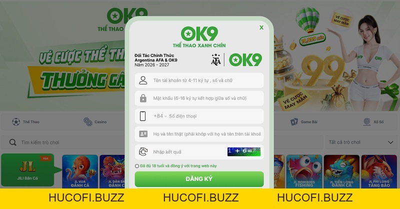 Bắn Cá OK9 - Khám Phá Thế Giới Đại Dương Săn Boss Khủng - HUCOFI.BUZZ